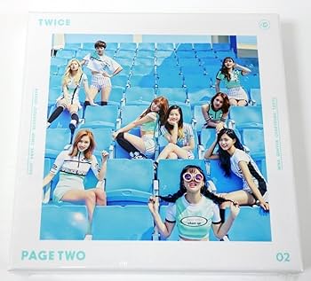 TWICE(PAGE TWO ） Amazon.com: TWICE - PAGE TWO [Pink+Mint ver. SET] (2nd Mini